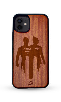 Buy Dawn Of Justice - Dark Shade Wooden Phone Case for iPhone 12 Phone Cases & Covers Online