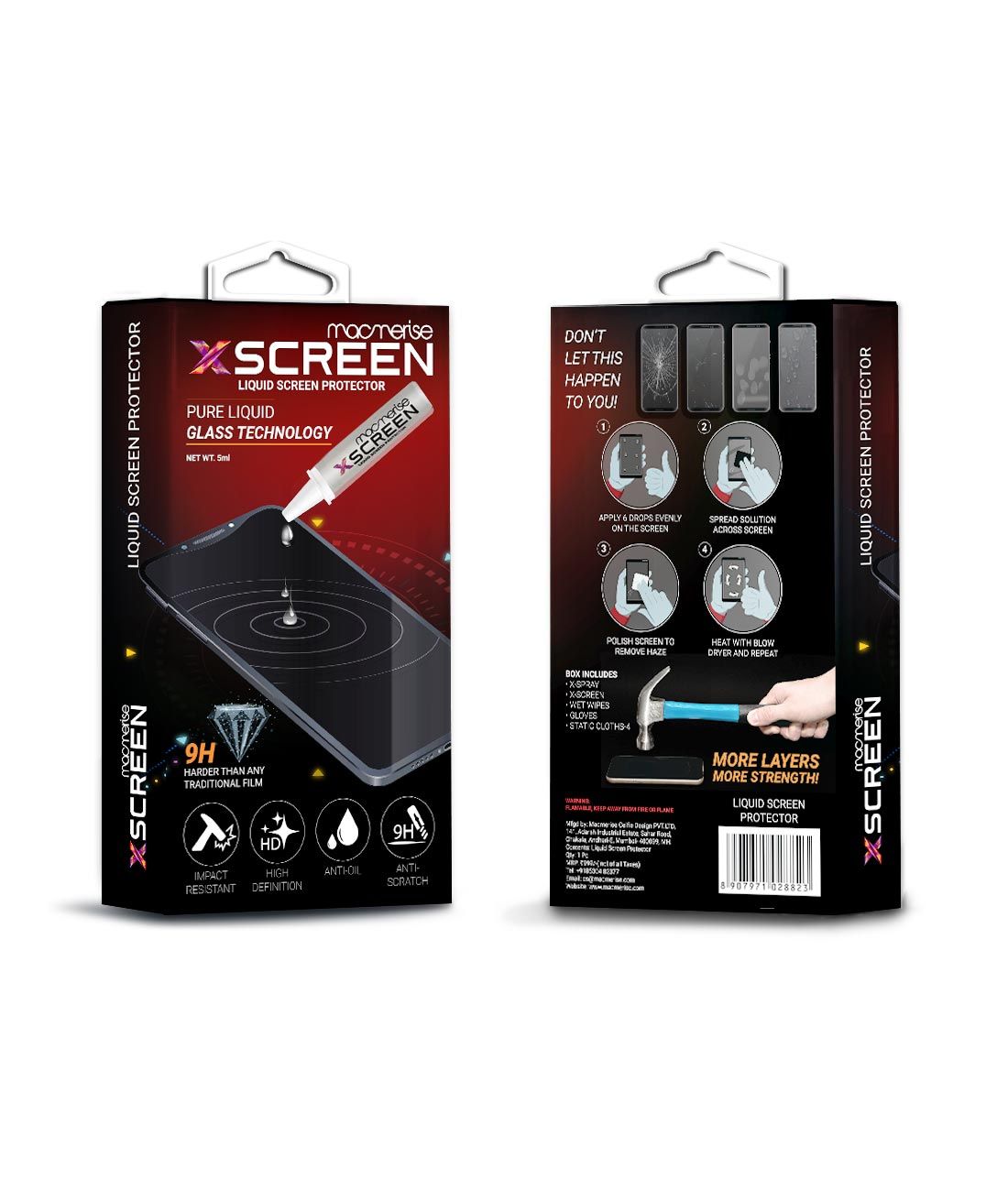 Macmerise Xscreen - Liquid Screen Protector